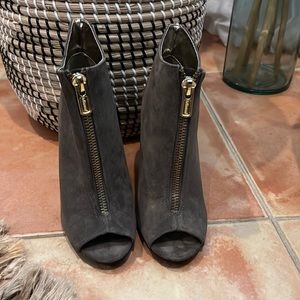 Dollhouse Suede Heels